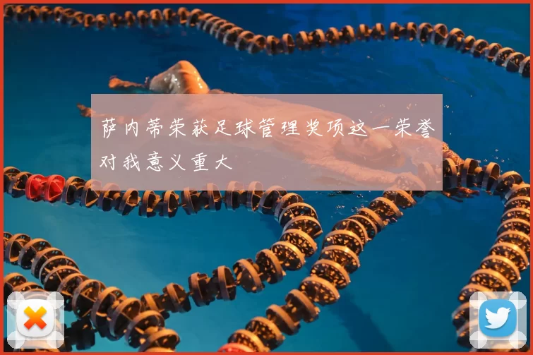 萨内蒂荣获足球管理奖项这一荣誉对我意义重大