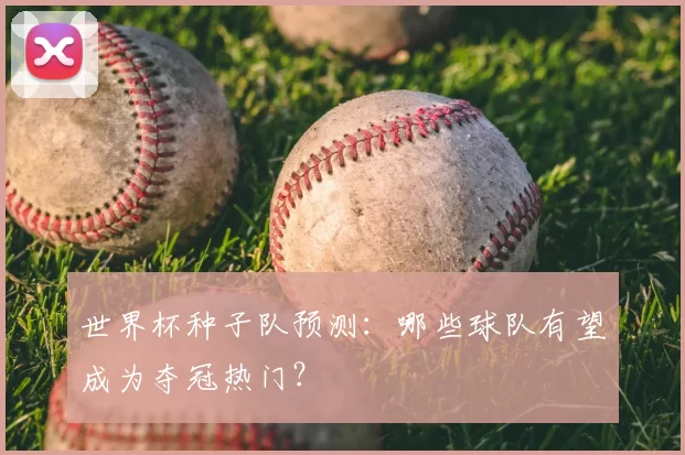世界杯种子队预测:哪些球队有望成为夺冠热门?