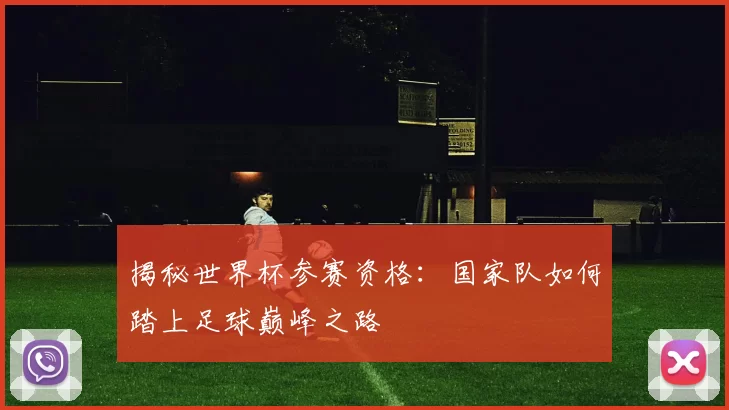 揭秘世界杯参赛资格：国家队如何踏上足球巅峰之路